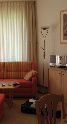 Wohnzimmer Komfort Ferien Apartments in Bad Saarow